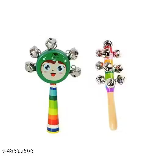 Handmade Wooden rattle/jhunjhuna/new born baby / infant toyss- jhunjhuna (set of 2)